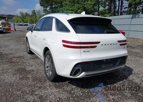 2025 Genesis Gv70 2.5T Awd из США, поврежденный, VIN KMUMADTB8SU202404